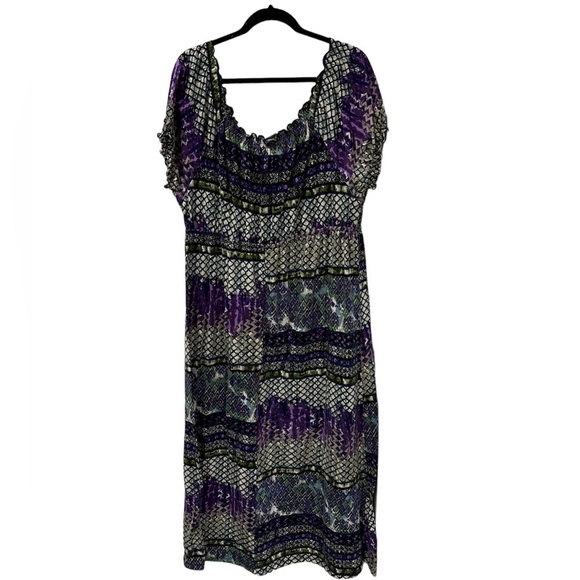 Women’s Faded Glory maxi Dress Size 3X - Picture 3 of 8